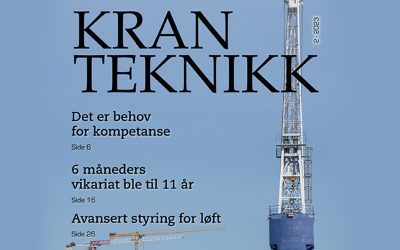 Nytt nummer av Kranteknikk ute nå!